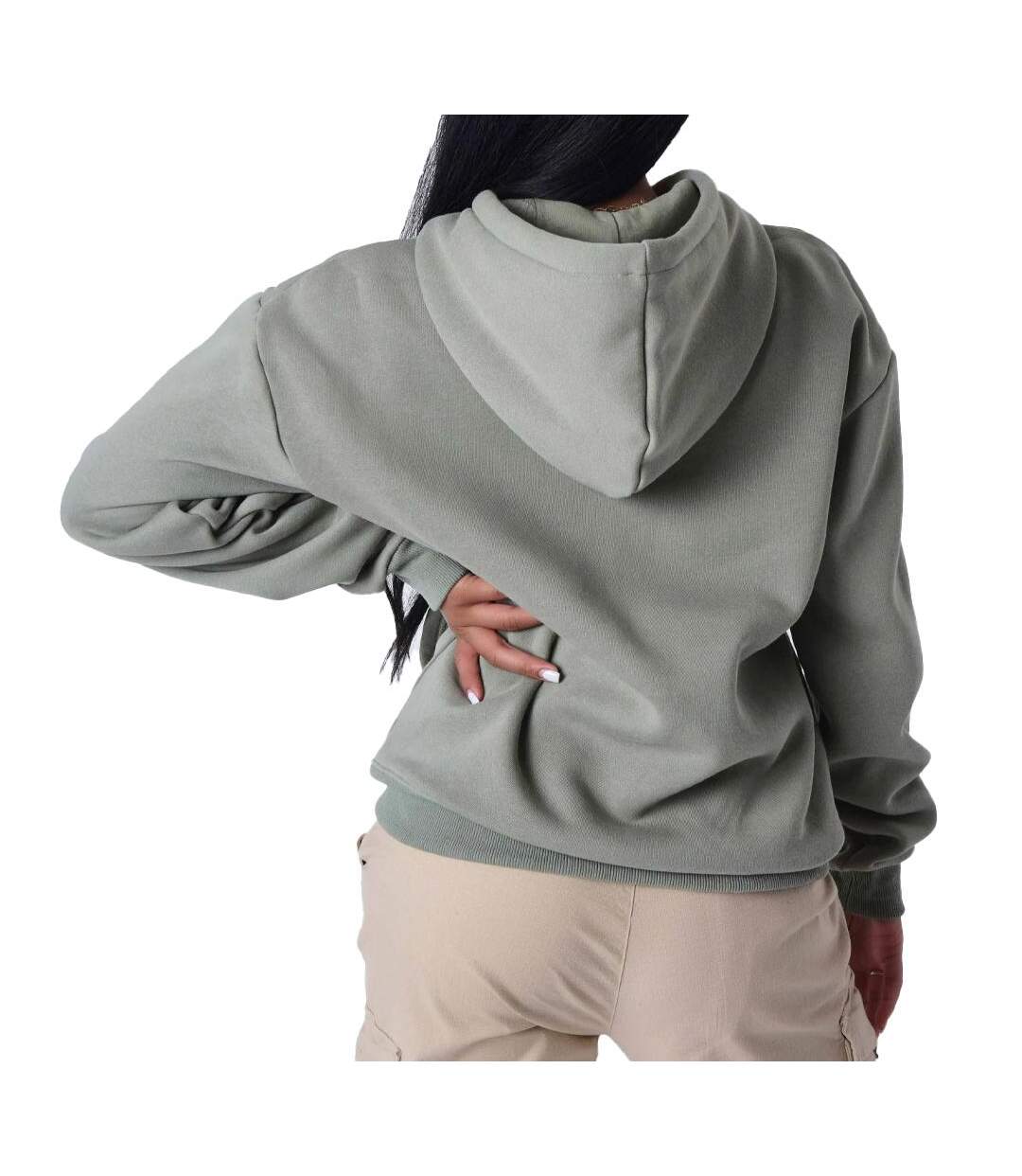 Sweat zippé vert femme project x paris signature - l-2
