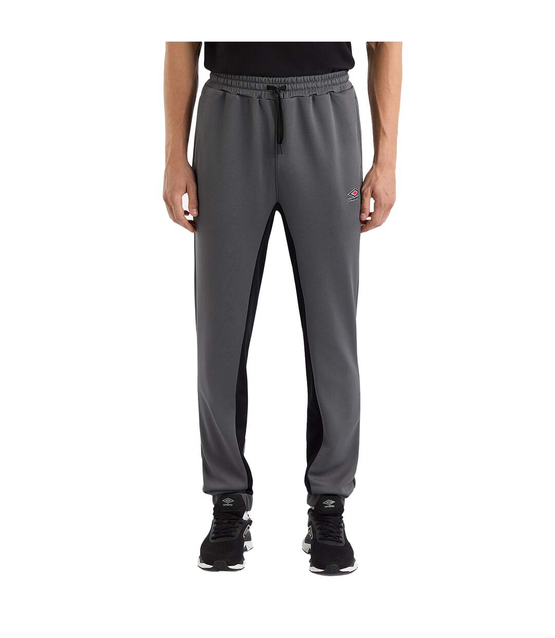Mens drill pants iron gate/black Umbro-1