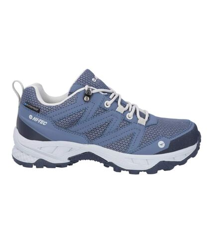 Chaussures de randonnée saunter femme gris bleu foncé Hi-Tec