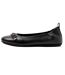 Womens/ladies Allegro Sparkle Ballerina Flats Black Fit Flop-2