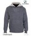 CHALLENGER PRIMO4 — Pull camionneur col camionneur anth/gris : chaleur et style authentique-5