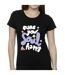 Disney T-shirt coton Happy The Little Mermaid Femme/Ladies (Noir) - UTBI26427-3