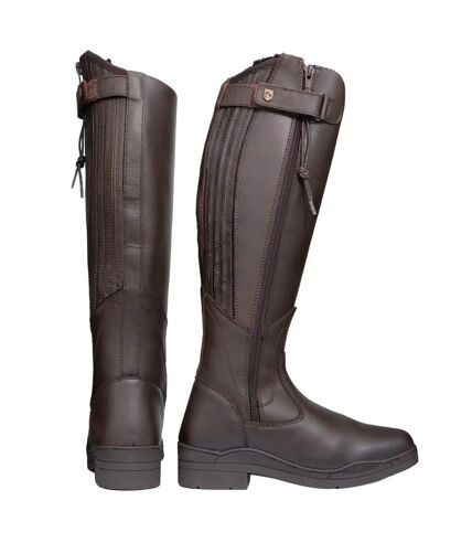 Bottes d'équitation londonderry winter country adulte marron foncé HyLAND