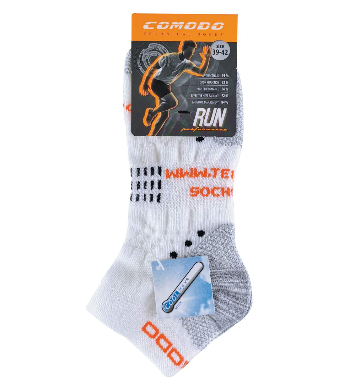 Chaussettes de Running Basses Techniques Coolmax