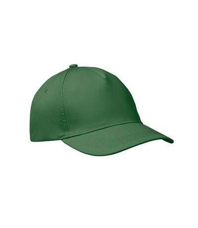 Buzz 5 Panel Baseball Cap Dark Green MidOcean