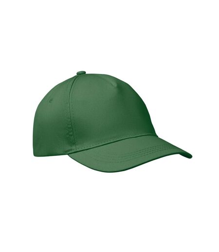 Buzz 5 Panel Baseball Cap Dark Green MidOcean