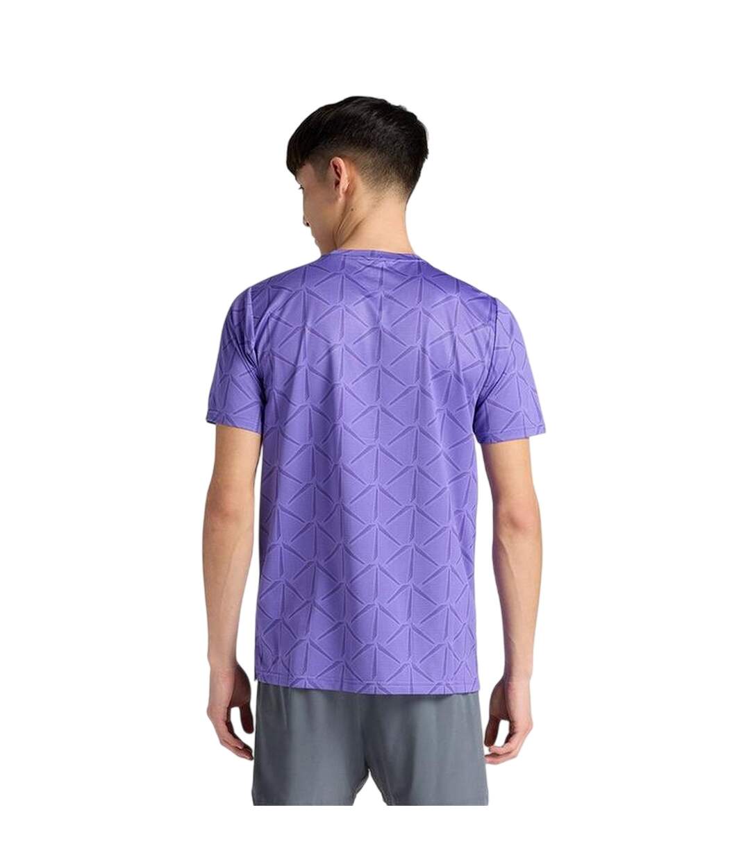 T-shirt Sport Homme Violet Électrique New Balance-2