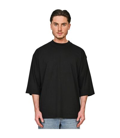 T-shirt Manches Courtes Adulte Noir Casual Classics