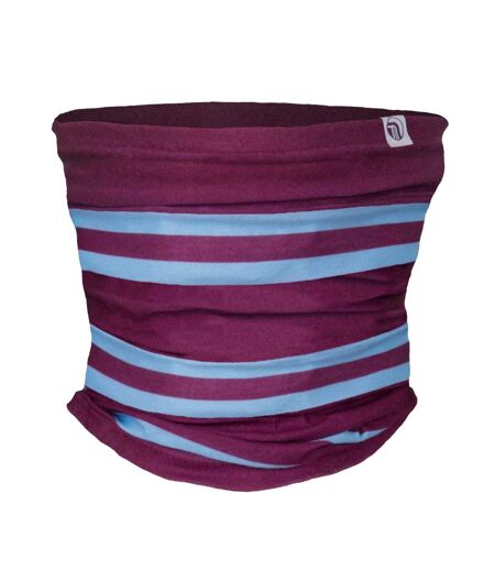 Snood Motif/style Rayé Manchester Taille Unique Rouge Bordeaux Fan Originals