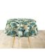 Nappe Ronde Imprimé Guyana 160cm Vert-1