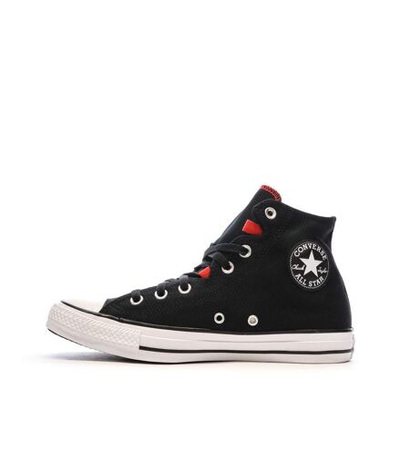 Baskets noires/rouge/blanches converses  chuck taylor all star