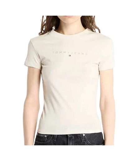 T-shirt blanc femme tommy hilfiger night navy - l