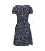 Womens/ladies santorini spotted jersey uv protection dress navy Mountain Warehouse