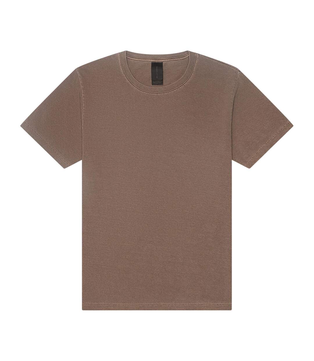 Unisex Adult Heavyweight Washed T-shirt Washed Cocoa Bella + Canvas-2