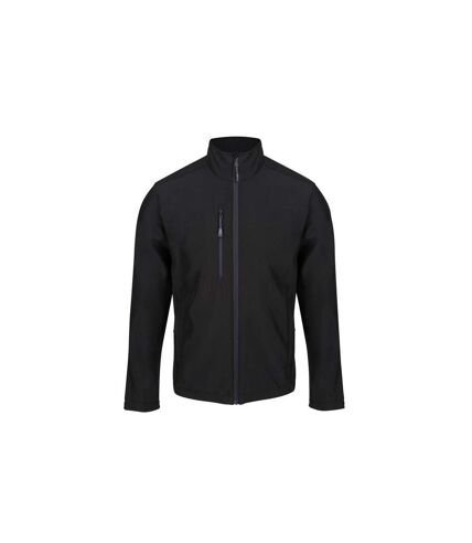Regatta Professional Mens Honestly Made Recycled Soft Shell Jacket (Black)
