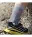 Single Layer Bamboo Mid Length Plain Hiking Socks for Men and Women-3