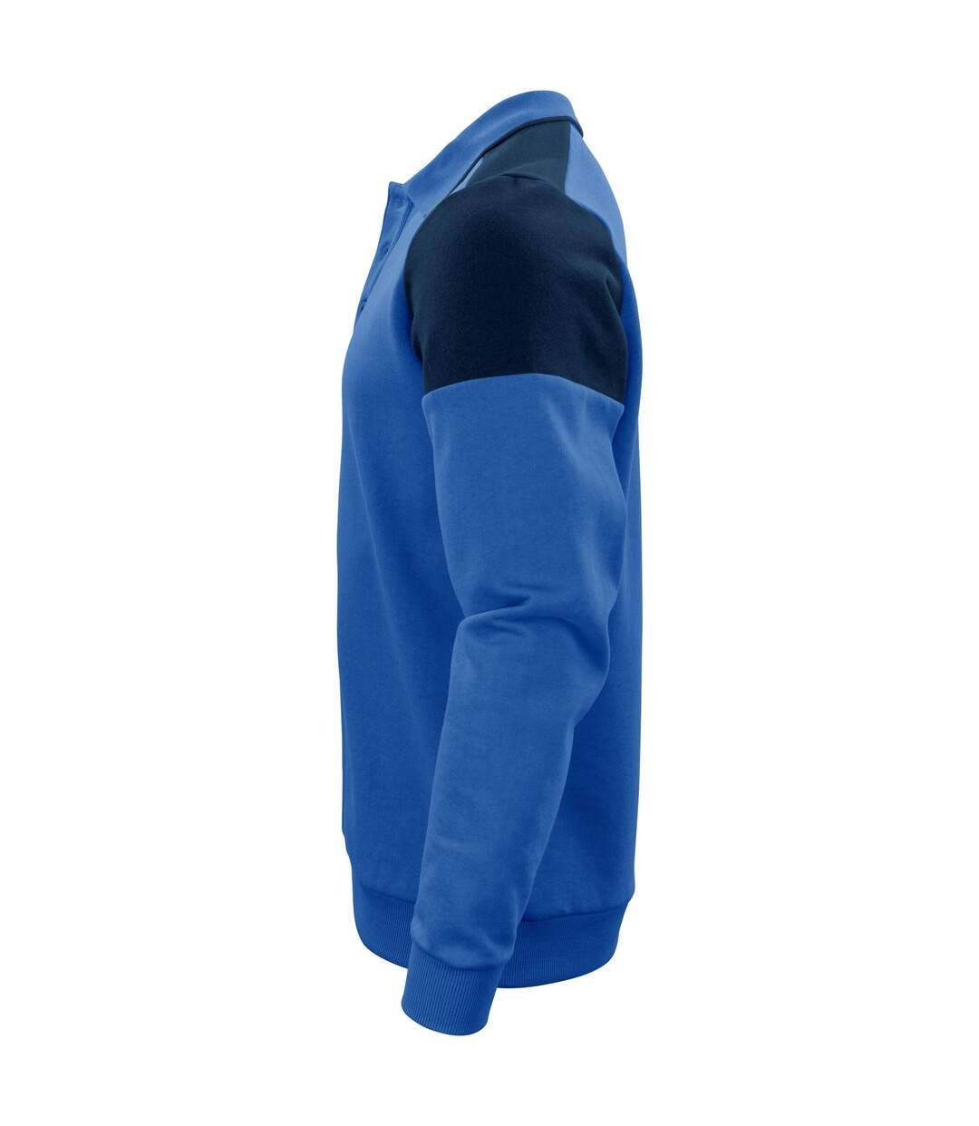 Polo Sweat Prime Adulte Cobalt Bleu Marine Printer-4