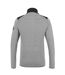Mens Zip Neck Slim Fleece Top Heather Salewa-2