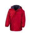 Result Mens Reversible StormDri 4,000 Waterproof Windproof Anti pilling Fleece J (Red/Navy)