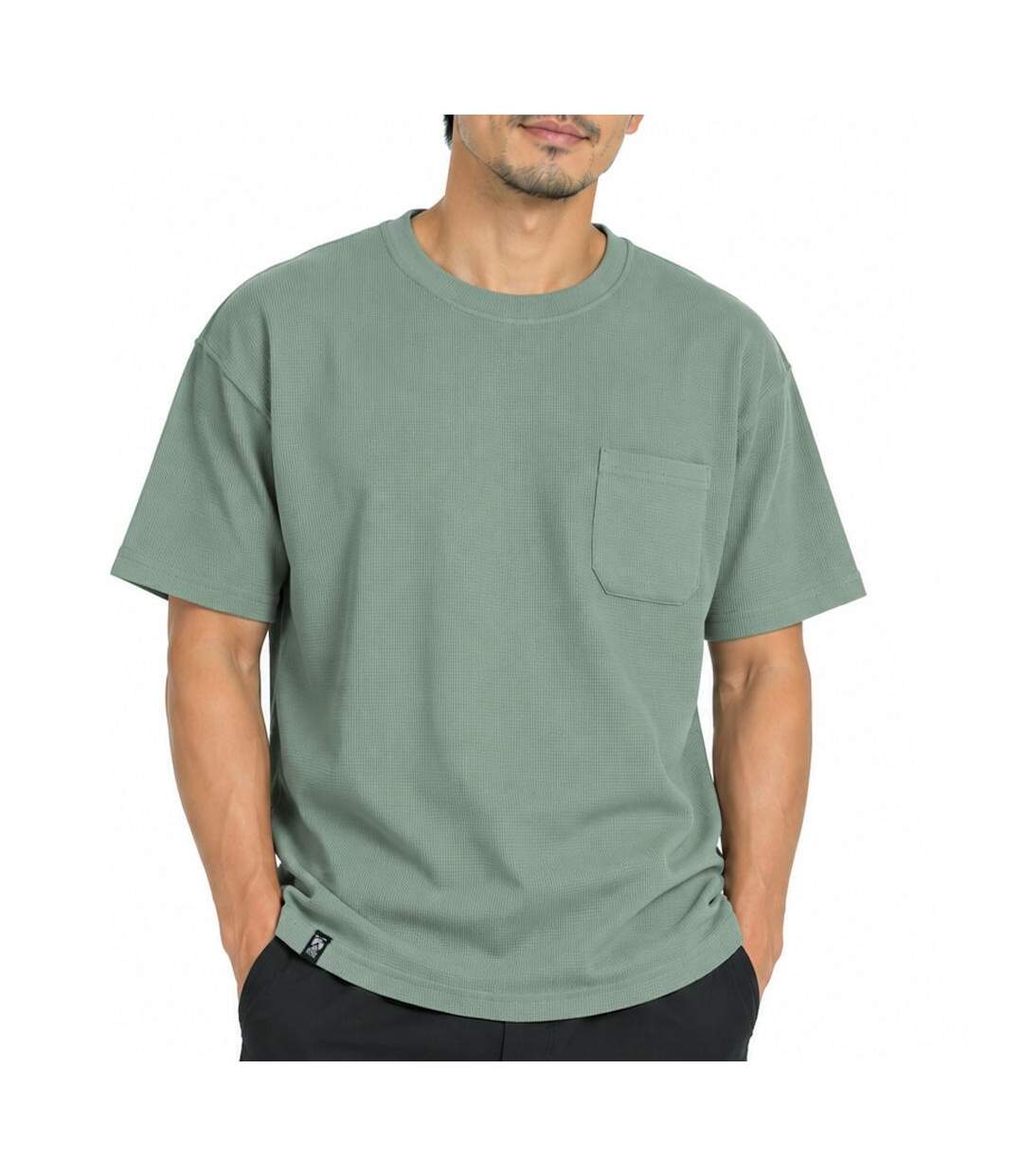 T-Shirt vert homme rms26 oversize-1