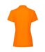 Polo premium femme orange Fruit of the Loom