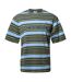 T-shirt Manches Courtes Homme Vert Kaki Lacoste-1