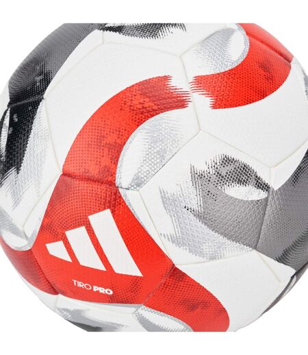 Ballon De Foot Tiro Pro Taille 5 Blanc Noir Rouge Adidas