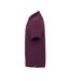 Mens Coolchecker Pique Polo Shirt Aubergine Premier-3