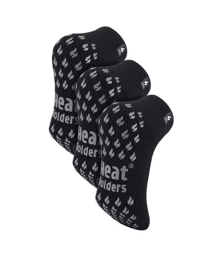 3 Pairs Mens 2.3 TOG Non Slip Low Cut Ankle Thermal Slipper Socks