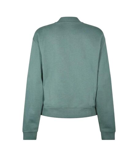 Womens/ladies Logo Hoodie Green Hugo