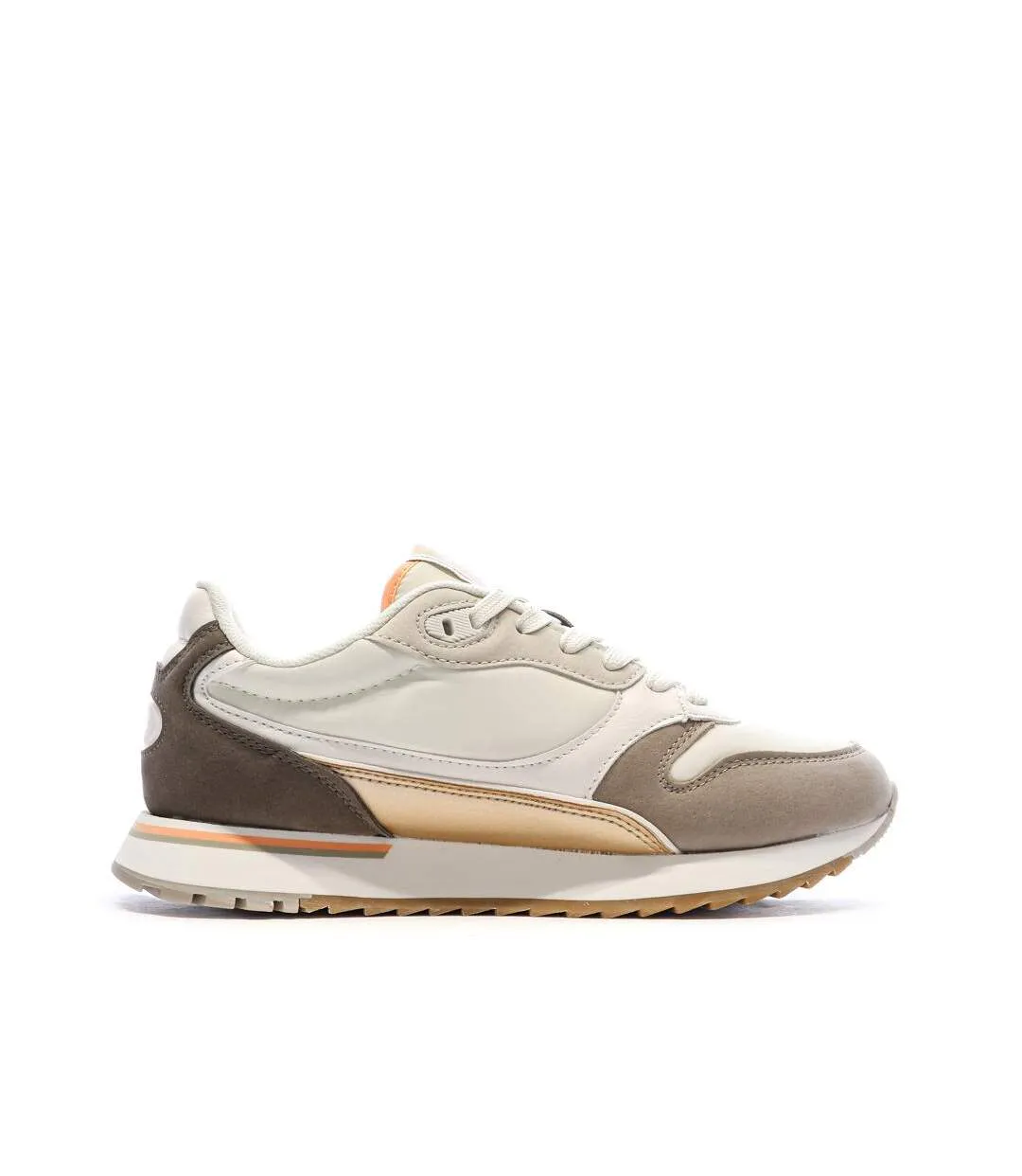 Baskets beige femme pepe jeans bexley city-2
