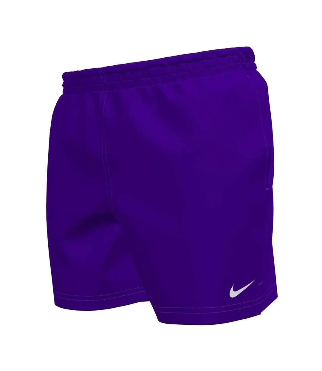 Mens Embroidered Logo Regular Swim Shorts Court Purple Nike-1