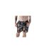 Short De Bain Motif/style Hawaïen Dawson Homme Bleu Marine Duke-1