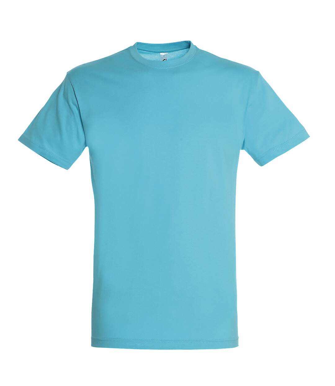 T-shirt regent homme turquoise pâle SOLS-1