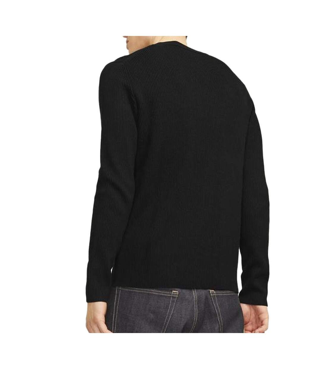 Pull noir homme jack & jones perfect-2