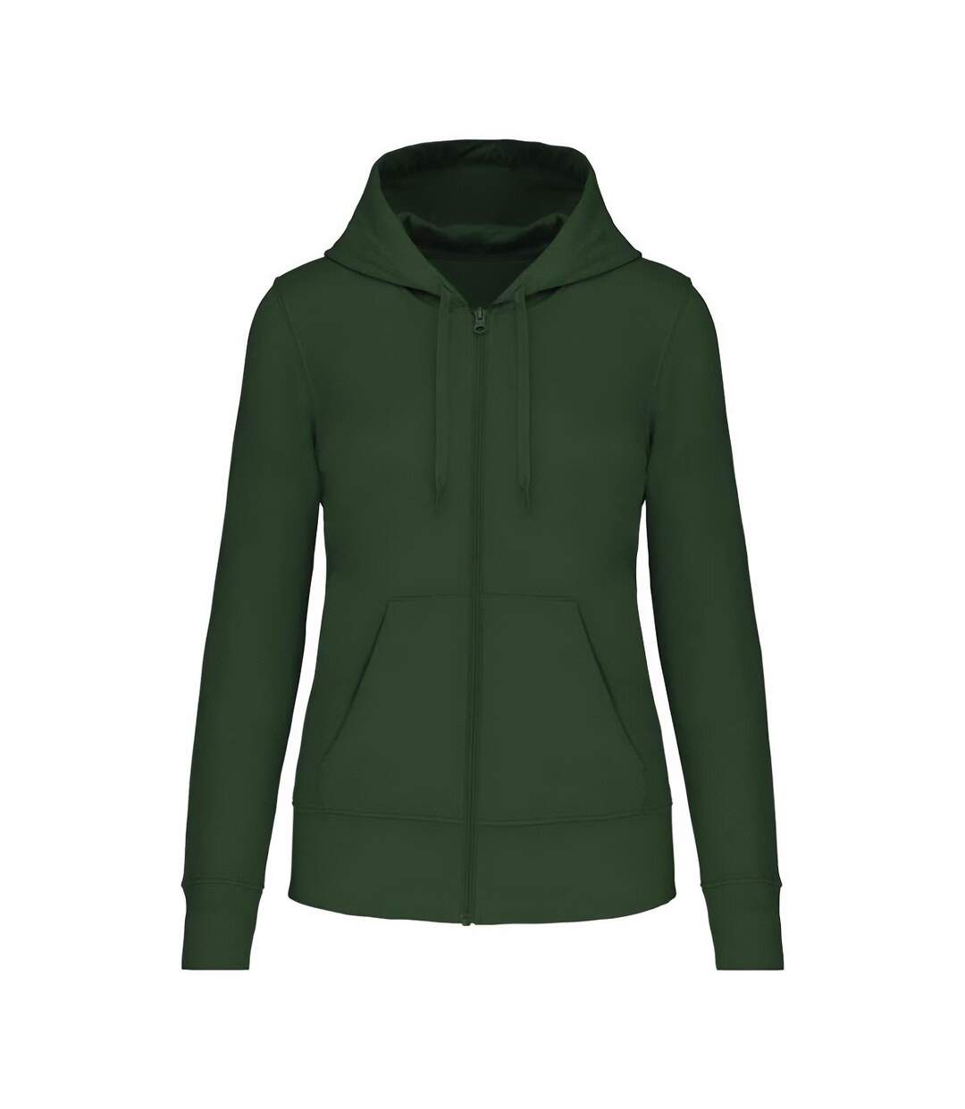 Veste à capuche femme vert forêt Kariban-1