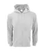 Sweatshirt Uni À Capuche Et Fermeture Zippée Homme Gris Clair SG-2
