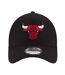 Mens 9forty League Chicago Bulls Baseball Cap Black New Era-1