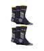 Paquet de 6 chaussettes renforcées de travail robustes pour hommes-3