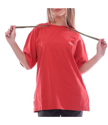 Womens/ladies multicord t-shirt red Ambush