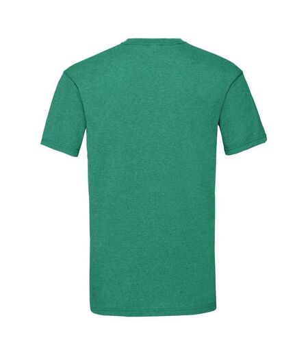 T-shirt valueweight homme vert chiné rétro Fruit of the Loom Fruit of the Loom