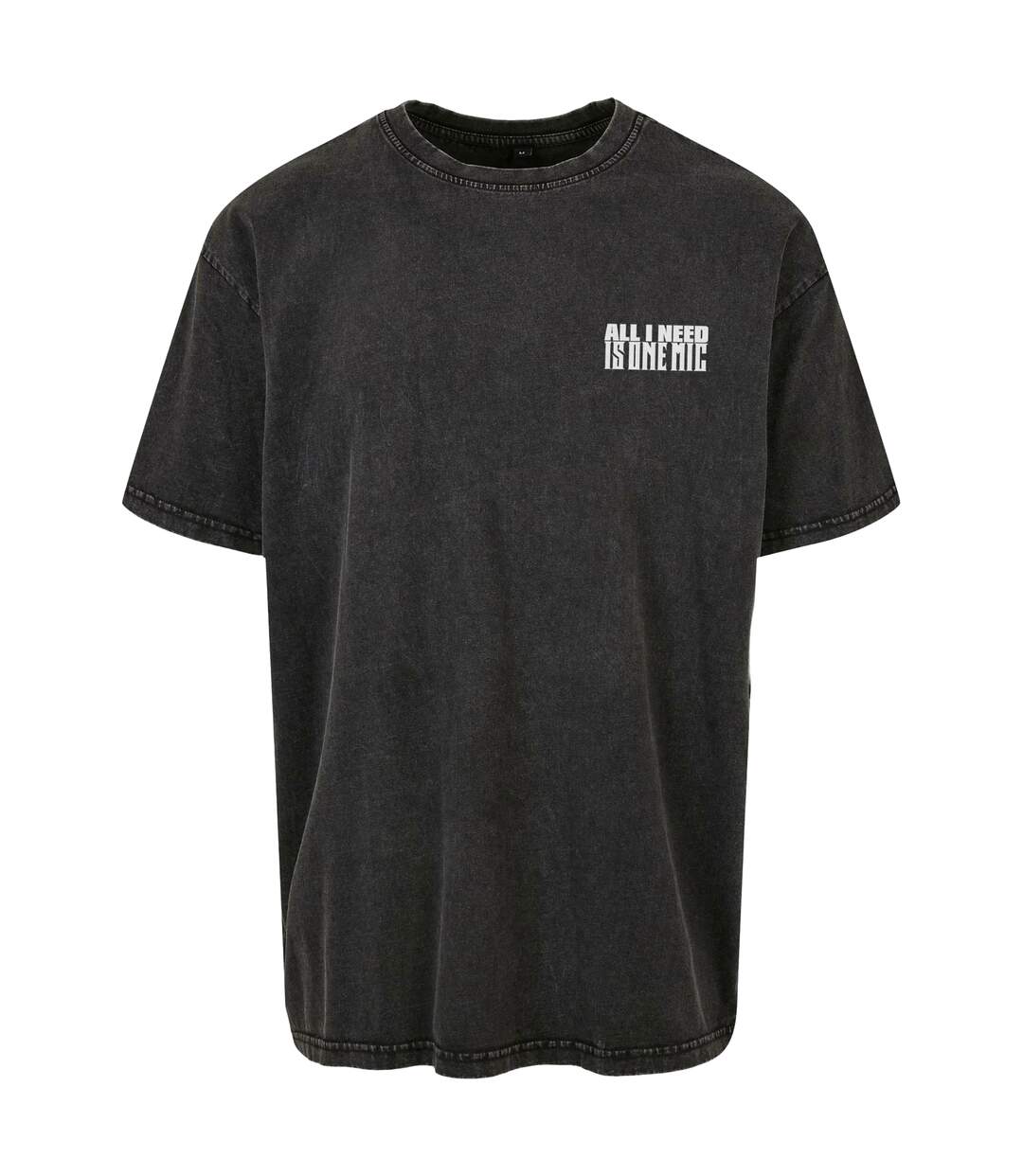 T-shirt Motif/style Nas Stillmatic Homme Noir Mister Tee-1