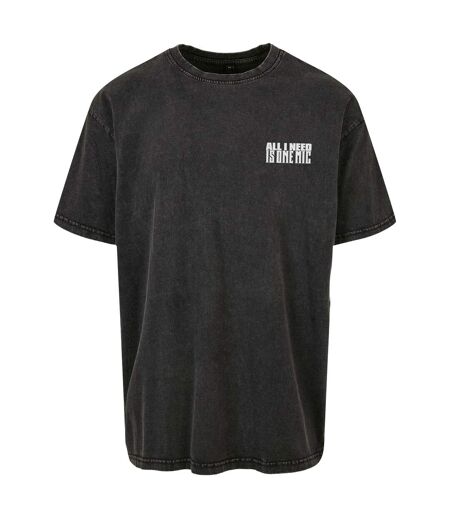 T-shirt Motif/style Nas Stillmatic Homme Noir Mister Tee