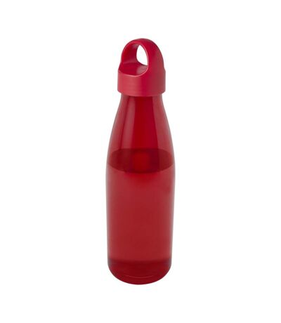 Bergen Recycled Plastic 800ml Water Bottle One Size Red Generic