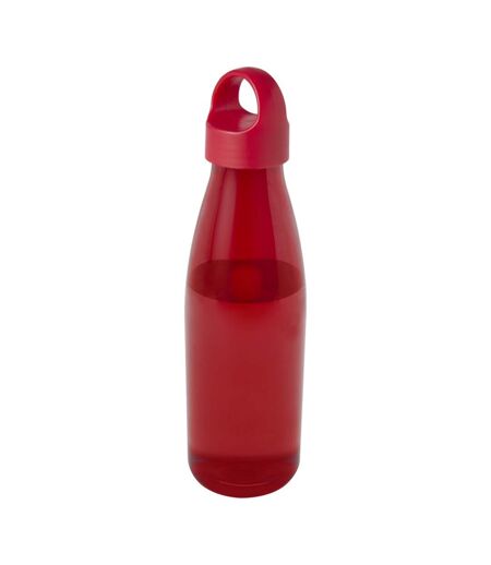 Bergen Recycled Plastic 800ml Water Bottle One Size Red Generic