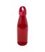 Bergen Recycled Plastic 800ml Water Bottle One Size Red Generic-1