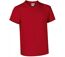 T-shirt manches courtes - Col V - Homme - réf SUN - rouge-1