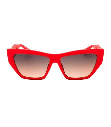 Lunettes De Soleil Motif/style Fumé Et Dégradé Gu00111 73b Femme Taille Unique Rose Guess