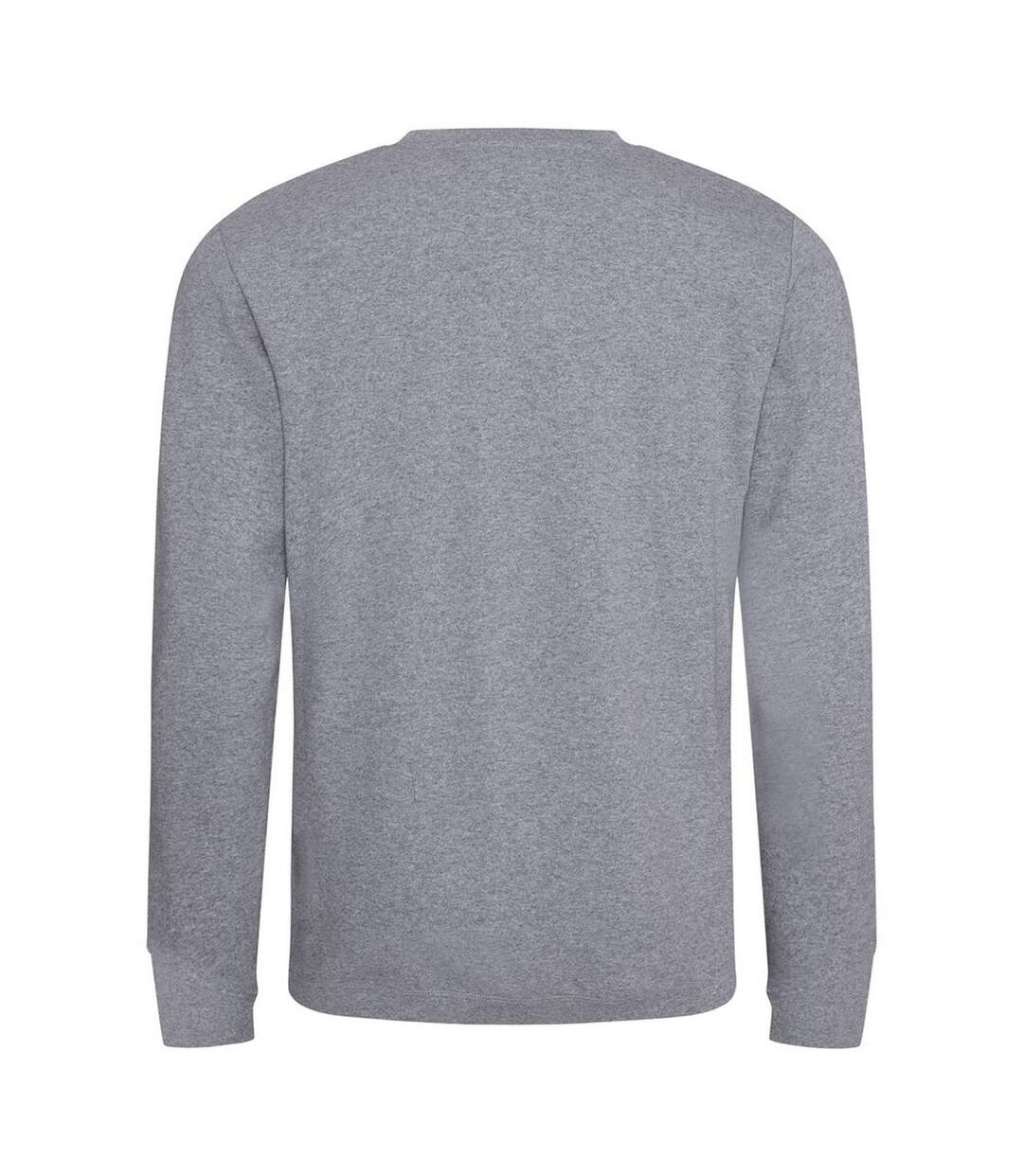 Unisex Adult Banff Sweatshirt Heather Grey AWDis Cool-2