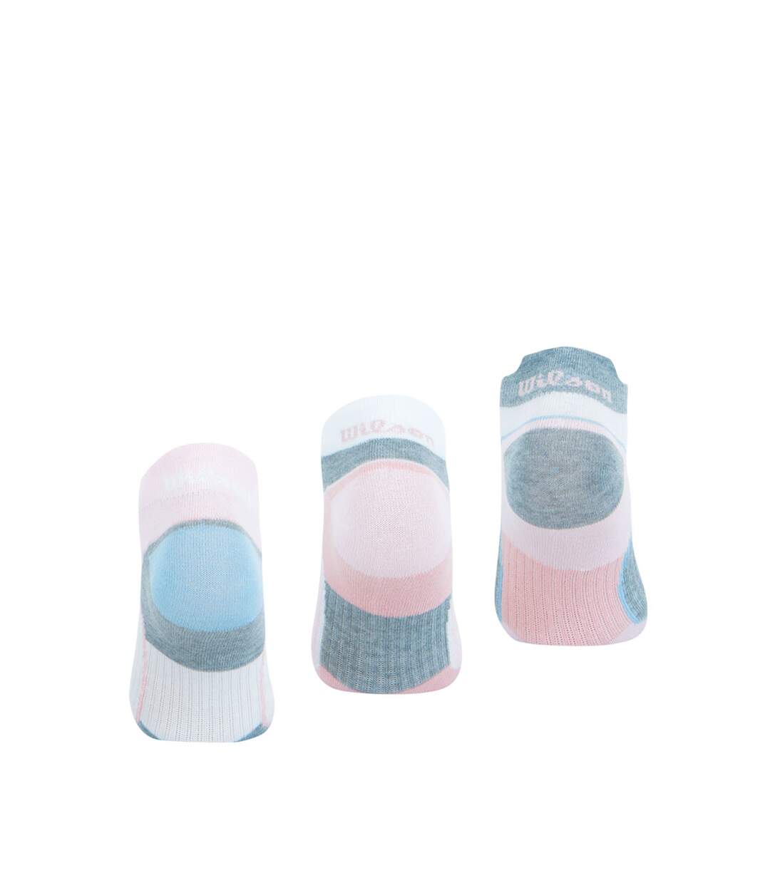 Lot de 3 paires de chaussettes basses femme Lifestyle Wilson